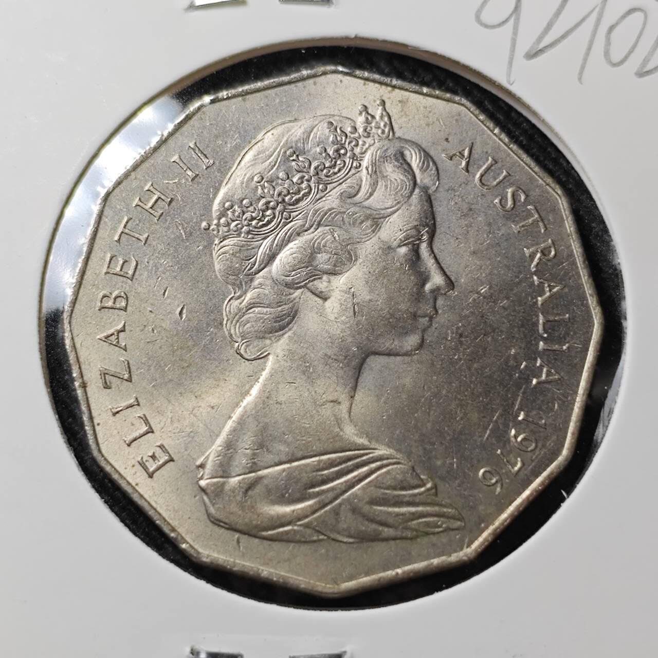 KK钱币收藏小铺  第392期  2月预留时间 周末发货  澳大利亚50便士