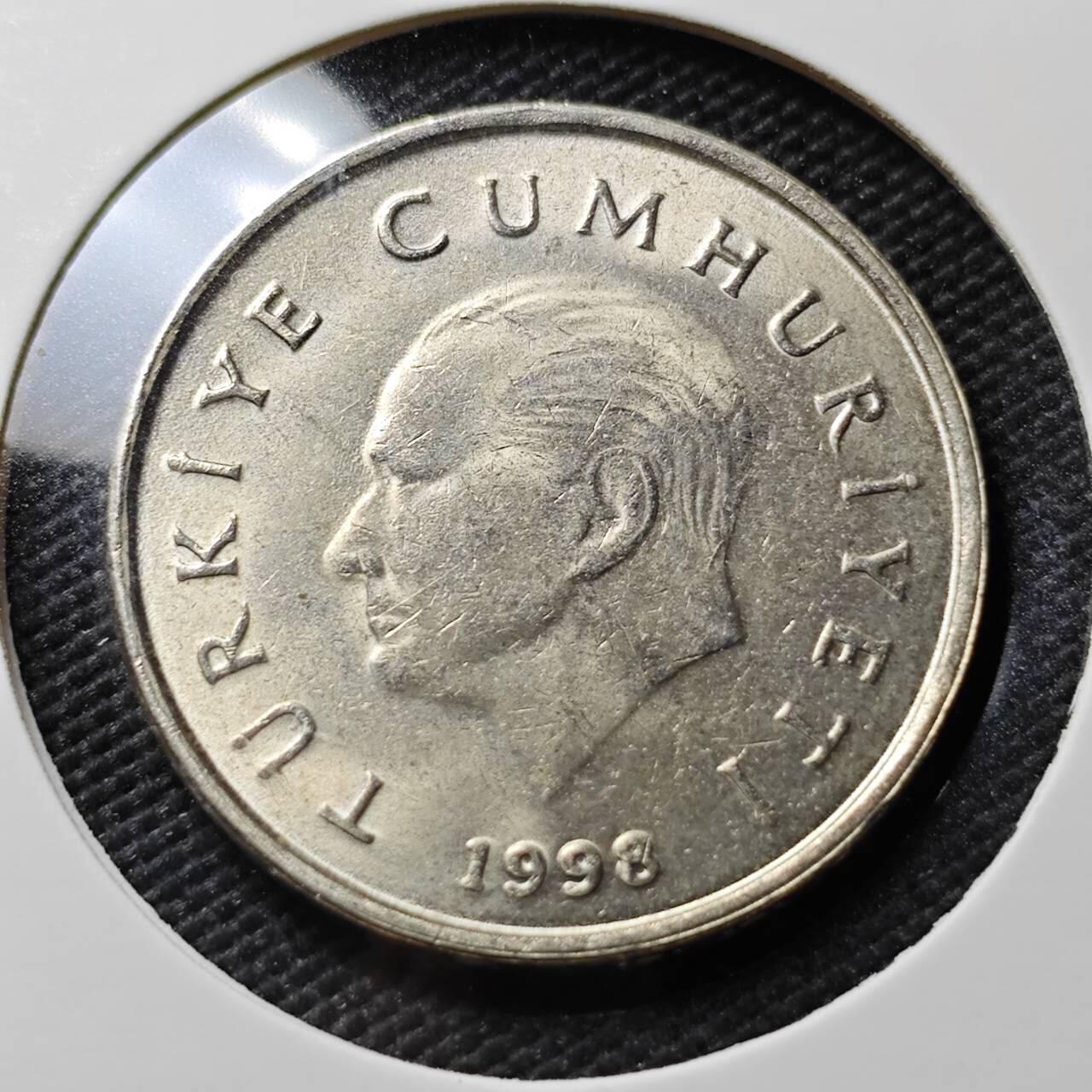 KK钱币收藏小铺  第393期  2月预留时间 周末发货  土耳其50BIN里拉