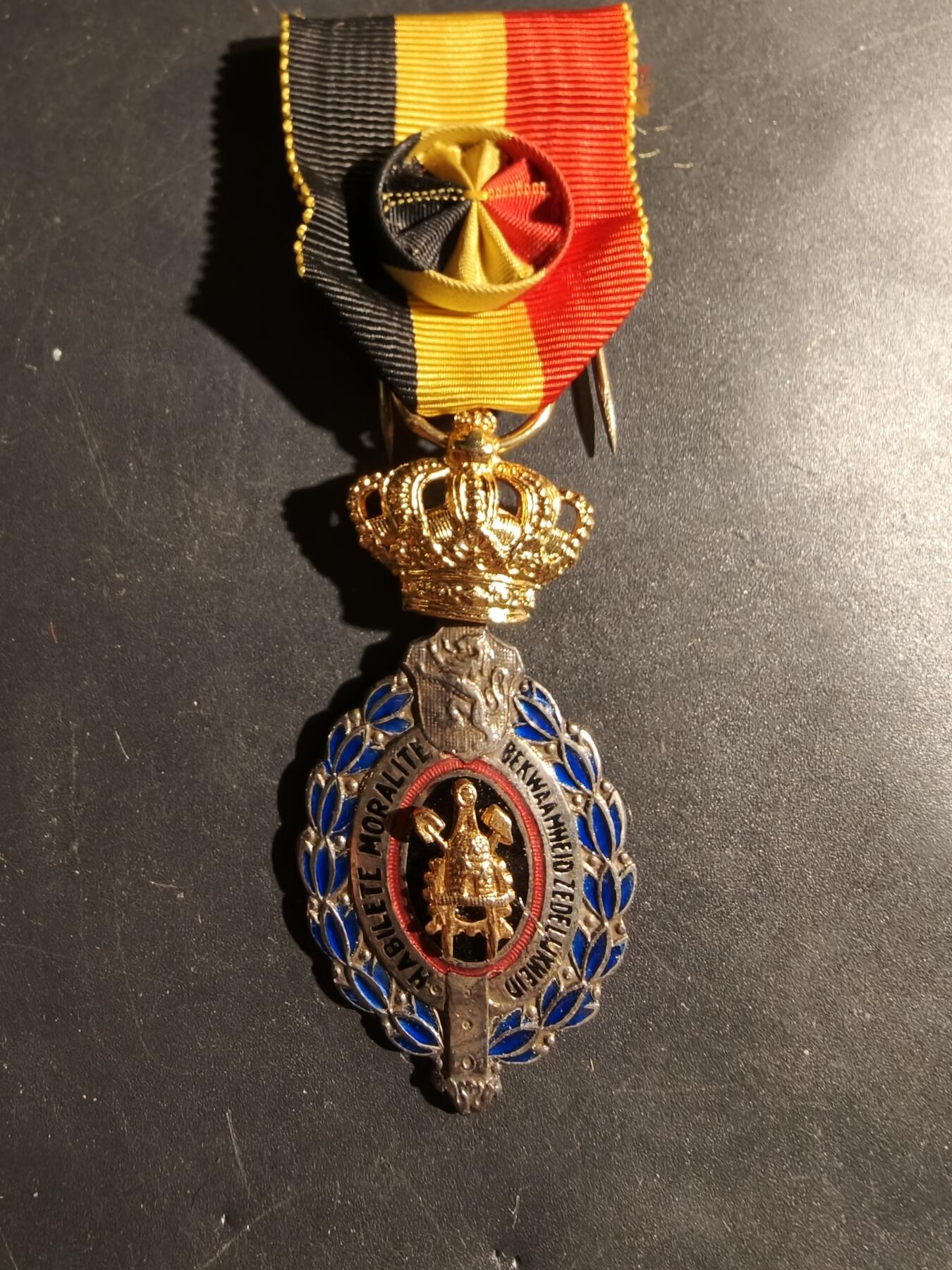 老王徽章第180期 比利时金级劳工奖章