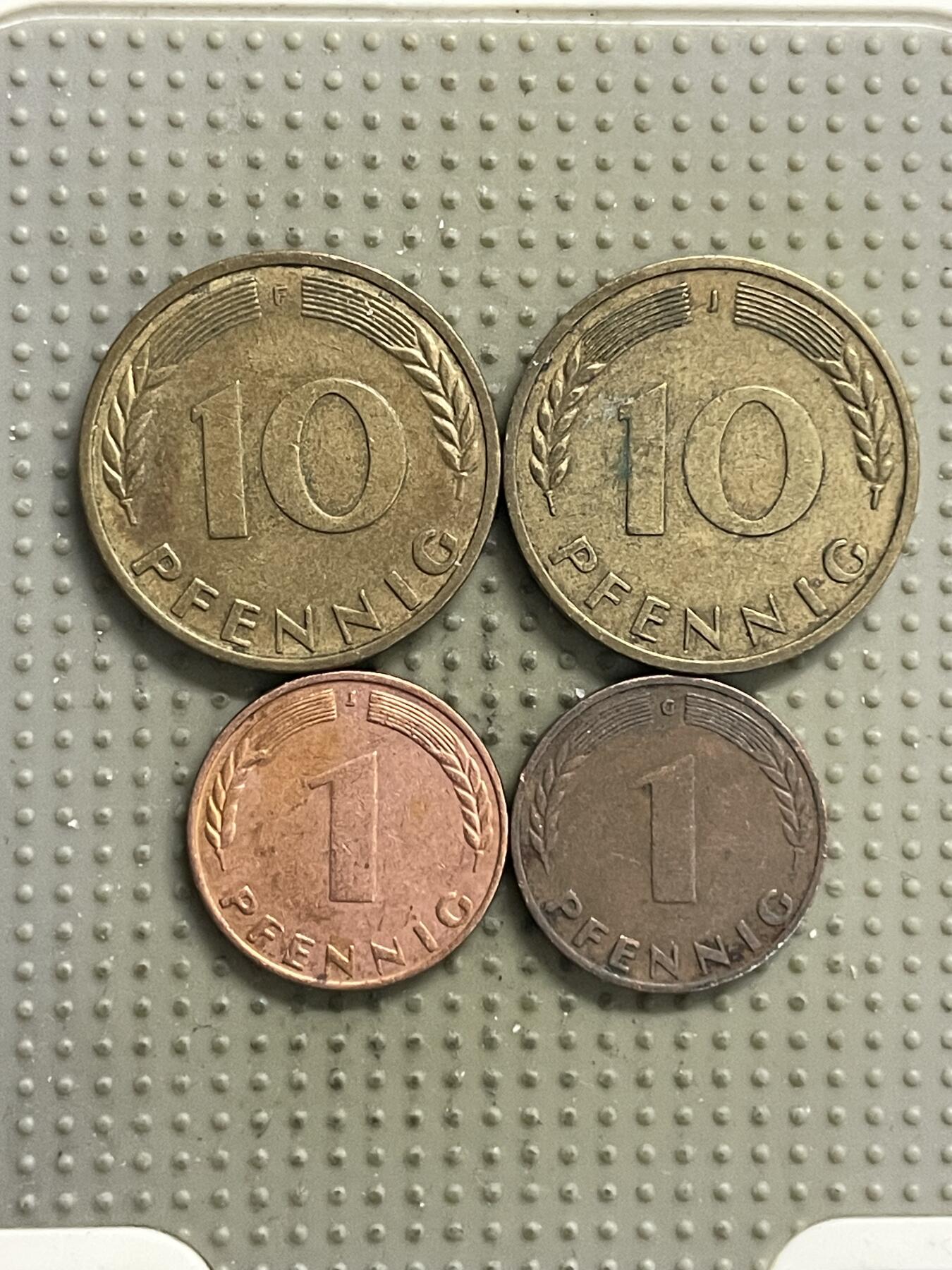 2026年第22场各国散币拍卖（总第172场） 德国1950年4枚