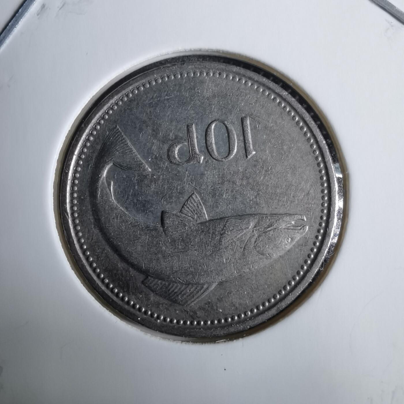 沼泽如烟--第985场 爱尔兰1993年10便士