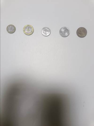 【20260206】非全新纸币和硬币第332场 - 法国5枚硬币