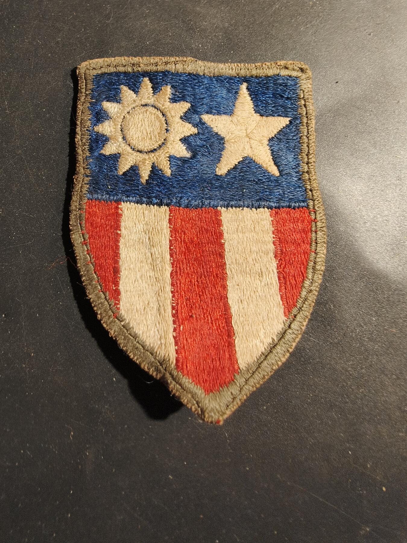 老王徽章第180期 二战时期中缅印战区臂章    公发版