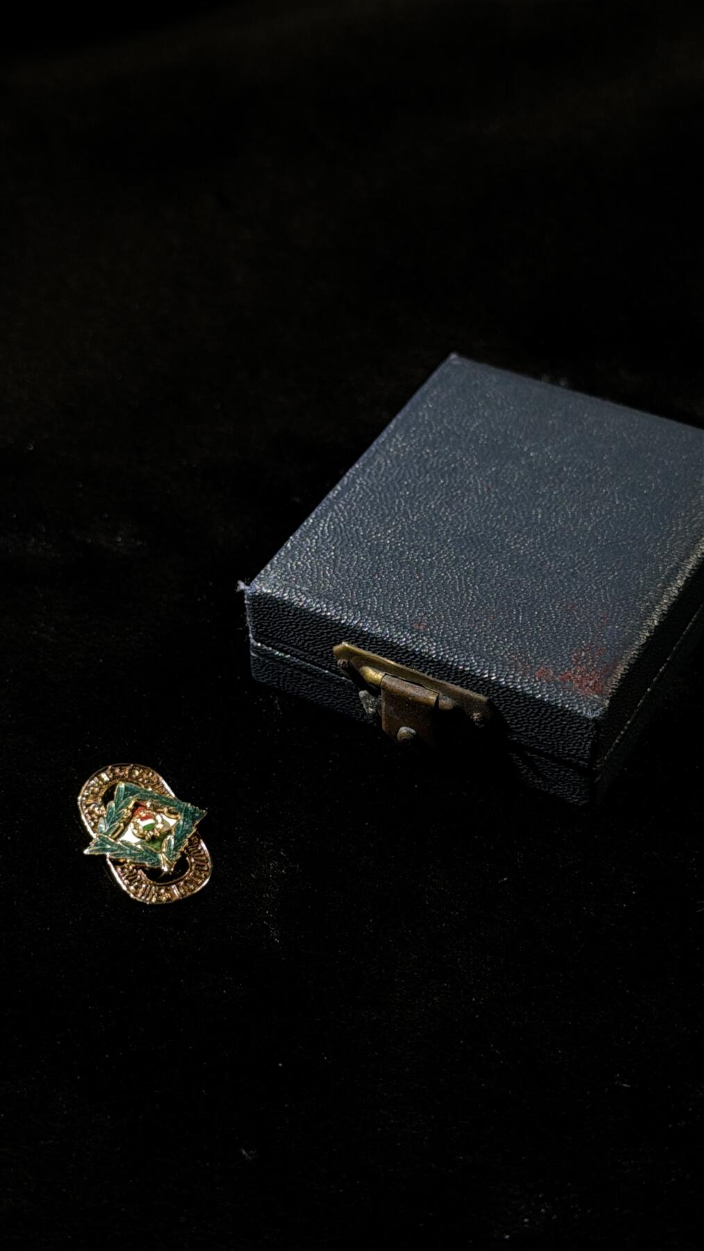 欢庆春节！戎马世界章牌大赏第111期春节大拍 匈人共优秀体育工作者奖，带盒