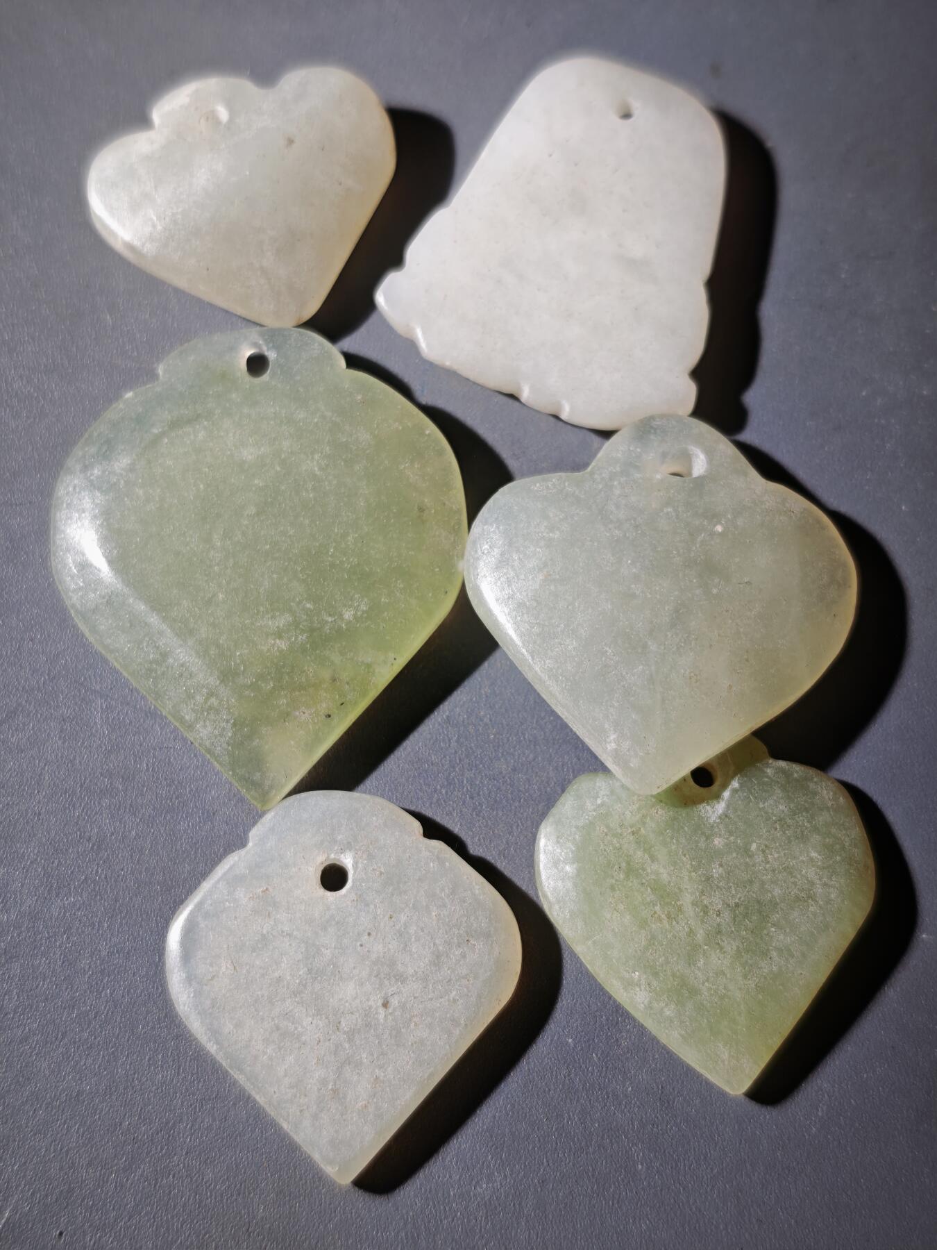 116期新疆红钱粟特钱币丝路钱币专场 4岫玉一组