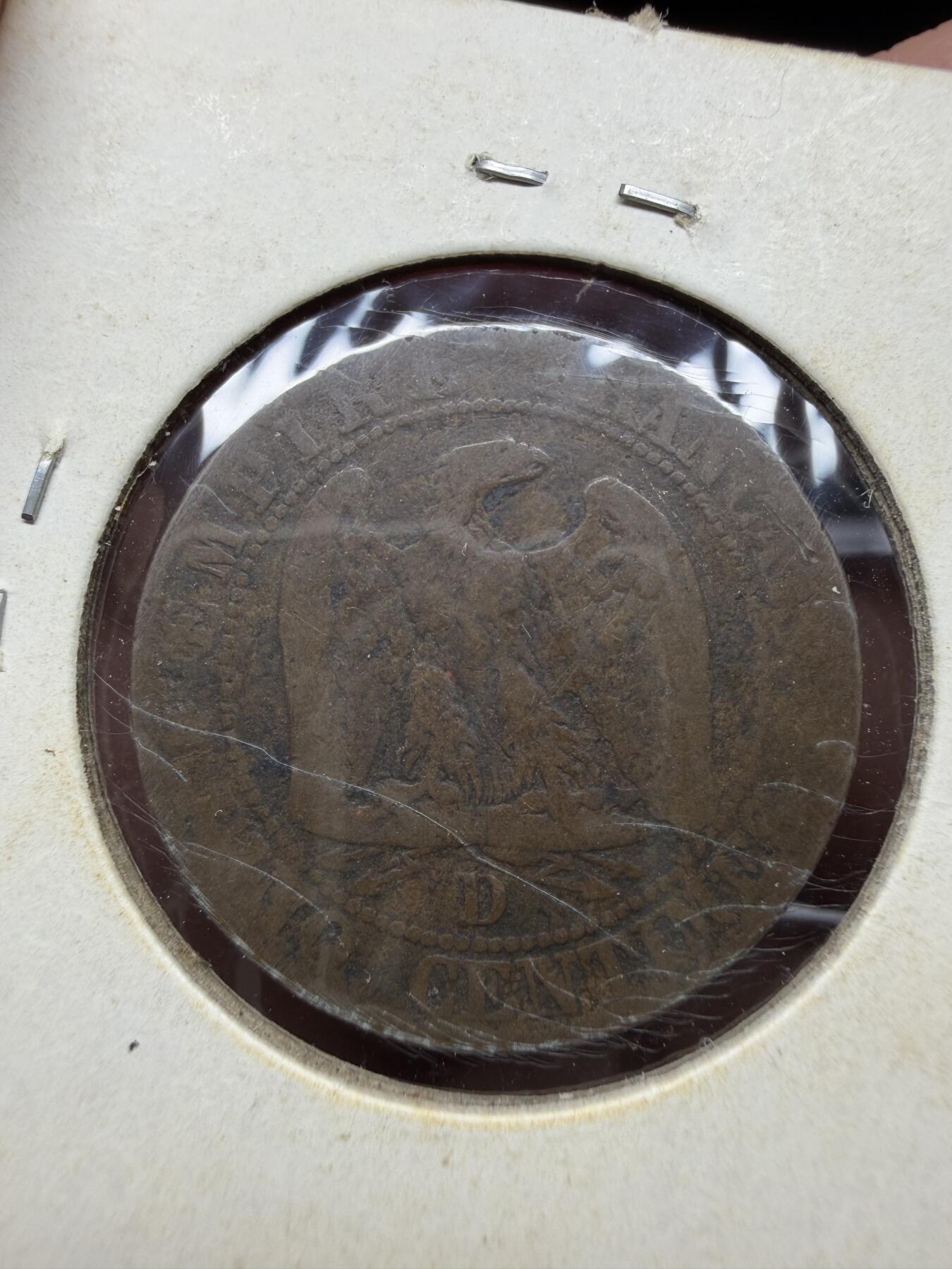 2025年集古藏今外币拍卖第二期-第4场—（总第304拍），可以寄存60天，满160元包邮。 1856年法国5分