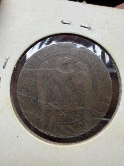 2025年集古藏今外币拍卖第二期-第4场—（总第304拍），可以寄存60天，满160元包邮。 - 1856年法国5分