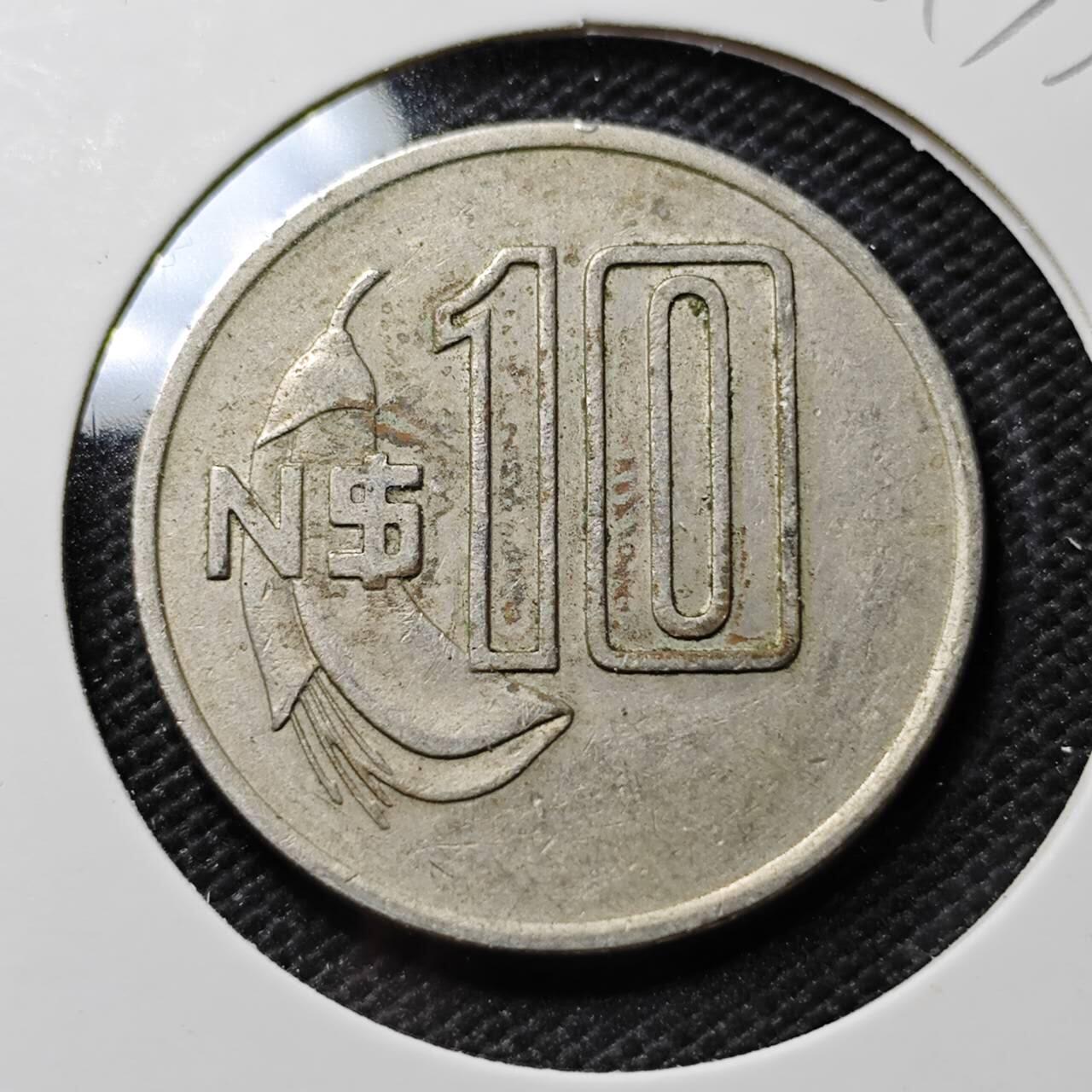 KK钱币收藏小铺  第393期  2月预留时间 周末发货  1981乌拉圭10比索