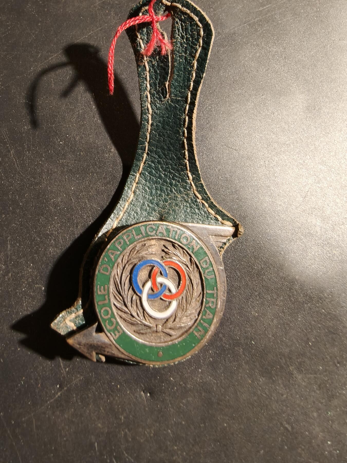 老王徽章第180期 法国铁路运输兵应用学校证章