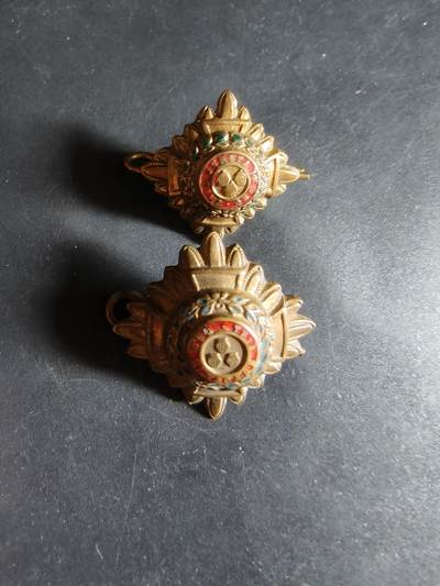 老王徽章第180期 - 英国军衔配饰一组    巴斯星    一战时期