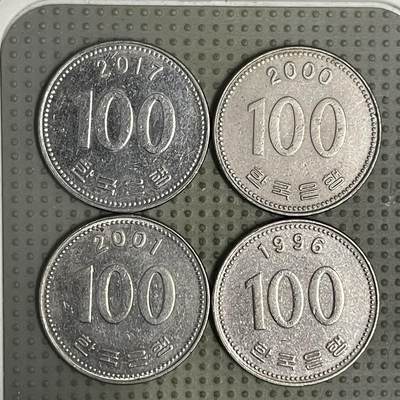 2026年第23场各国散币拍卖（总第173场） - 韩国100韩元4枚