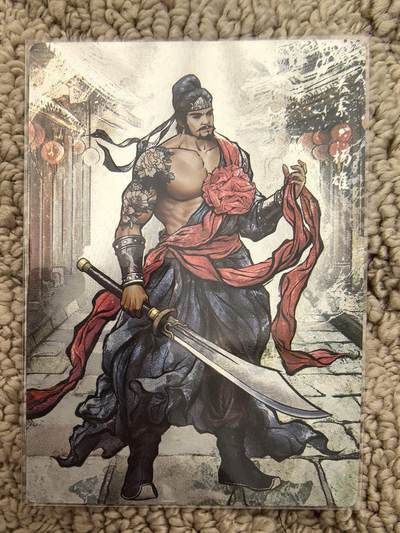 丫丫卡拍周中期快速结束（2月5日21：30截拍） - 【99编原画】张建东水浒第二弹《病关索·杨雄》编号随机