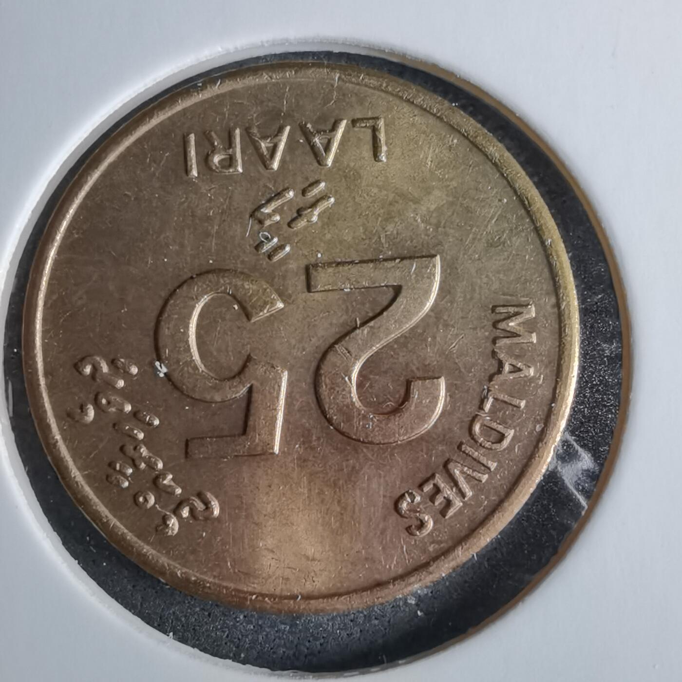 沼泽如烟--第985场 马尔代夫1996年25拉雷