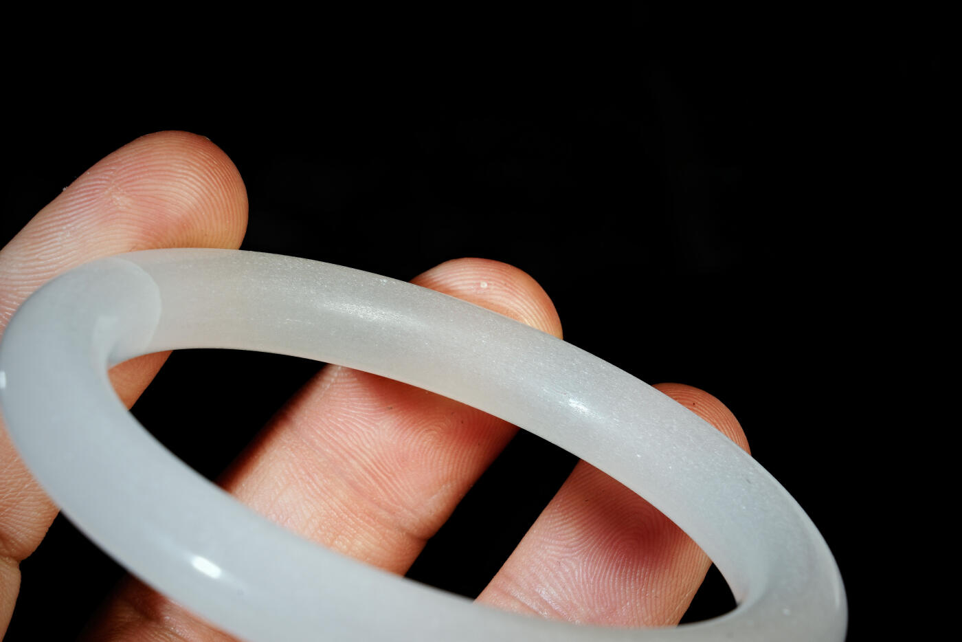 上海都达杂项专场二十一（全场包邮） 金丝玉圆条手镯