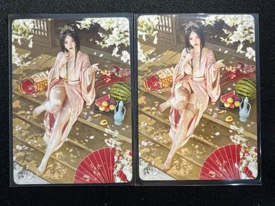 欢迎送拍、零成本上架，释放现金流，合理分配上拍卡品 - 【普卡66/100、06/100】st刷子 大乔一对 焱卡文化&龙骧虎跃