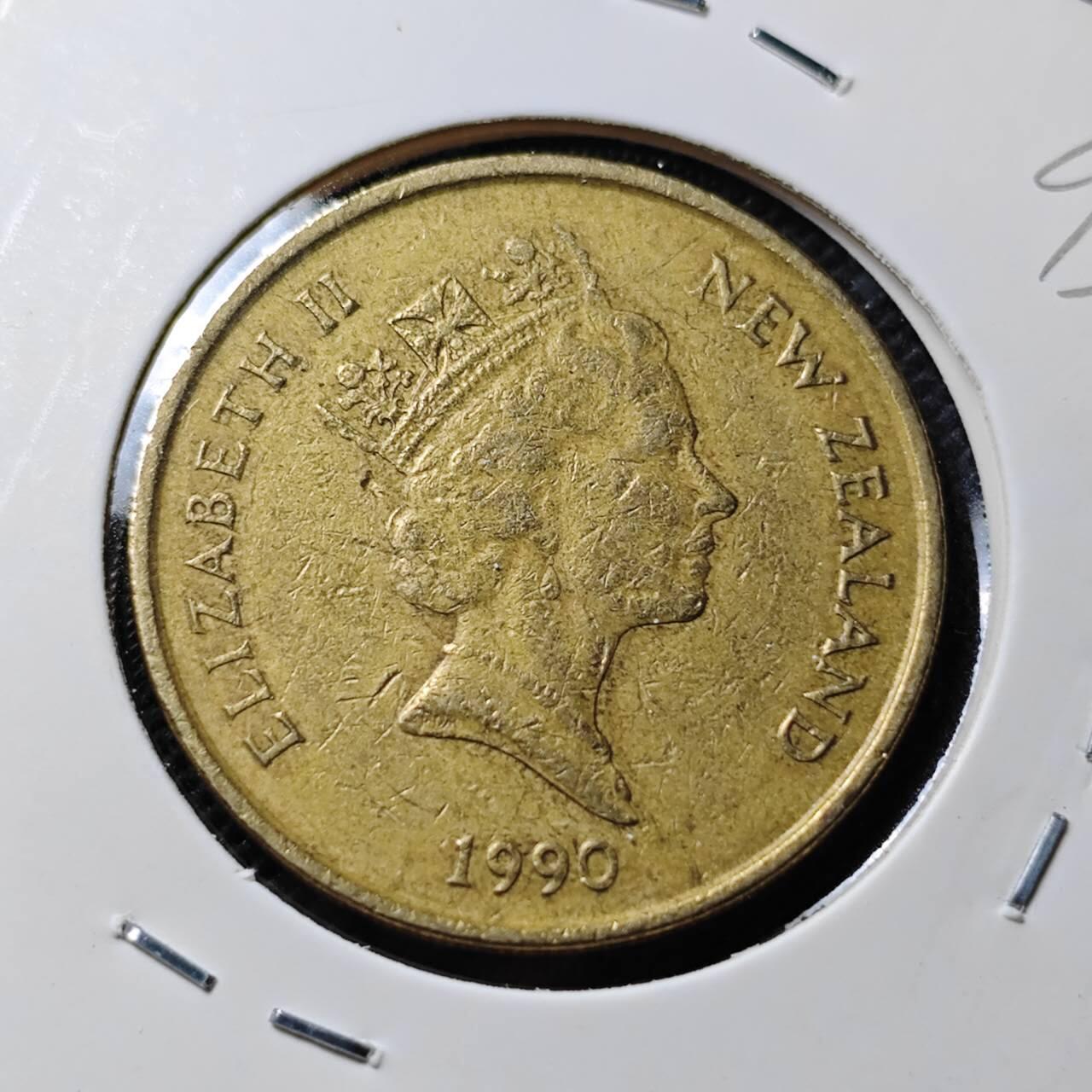 KK钱币收藏小铺  第393期  2月预留时间 周末发货  新西兰1元