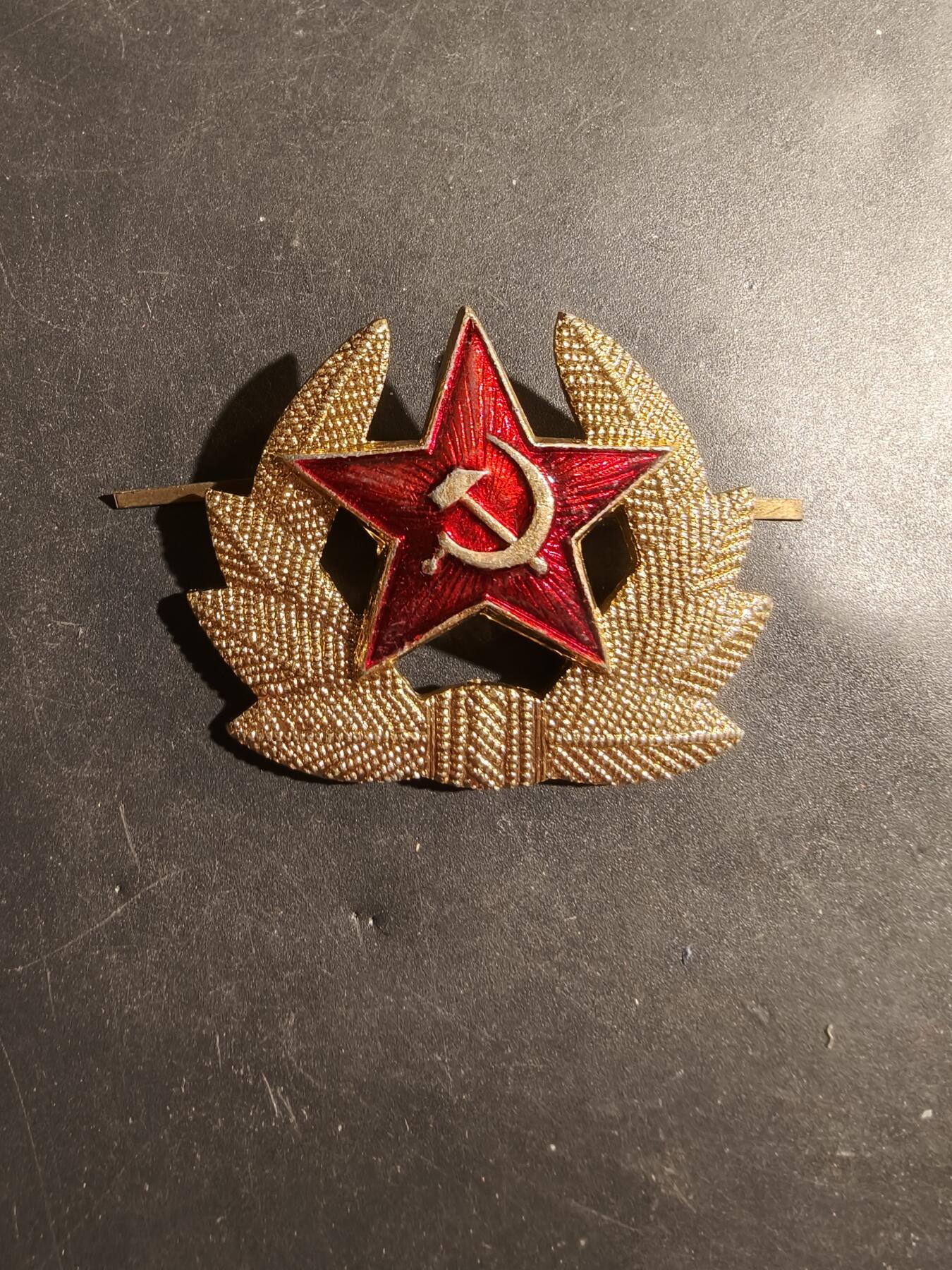 老王徽章第180期 苏联陆军帽徽