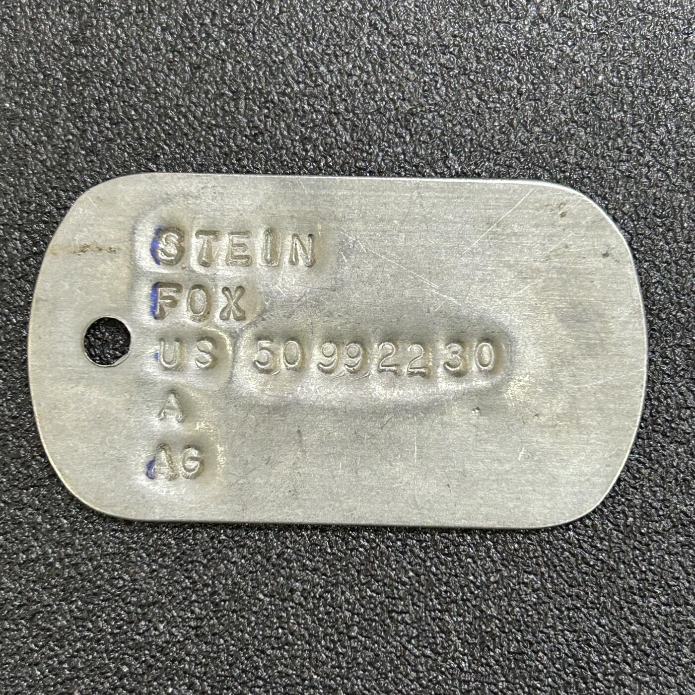 西秦中古拍卖第七十五期 越南战争时期 美军身份牌3号