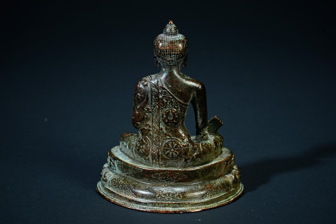 上海都达杂项专场二十一（全场包邮） 尼泊尔铜释迦摩尼佛造像90-72