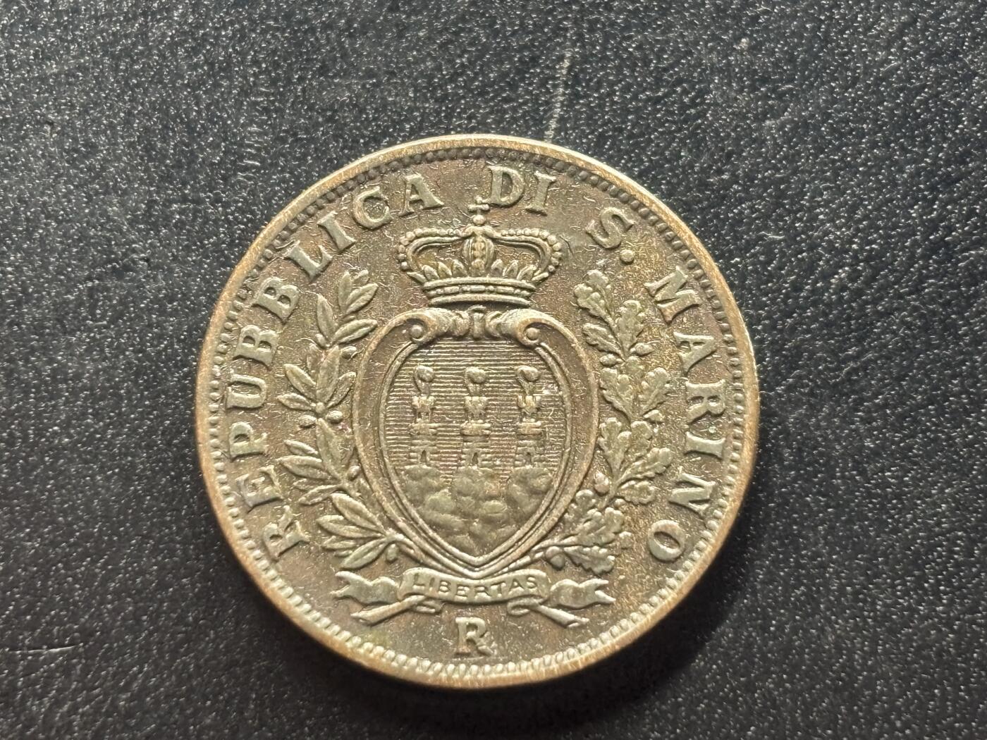 邮泉阁限时拍卖第四十一场（硬币在国外。请付邮费6元。） 圣马力诺1938年10分