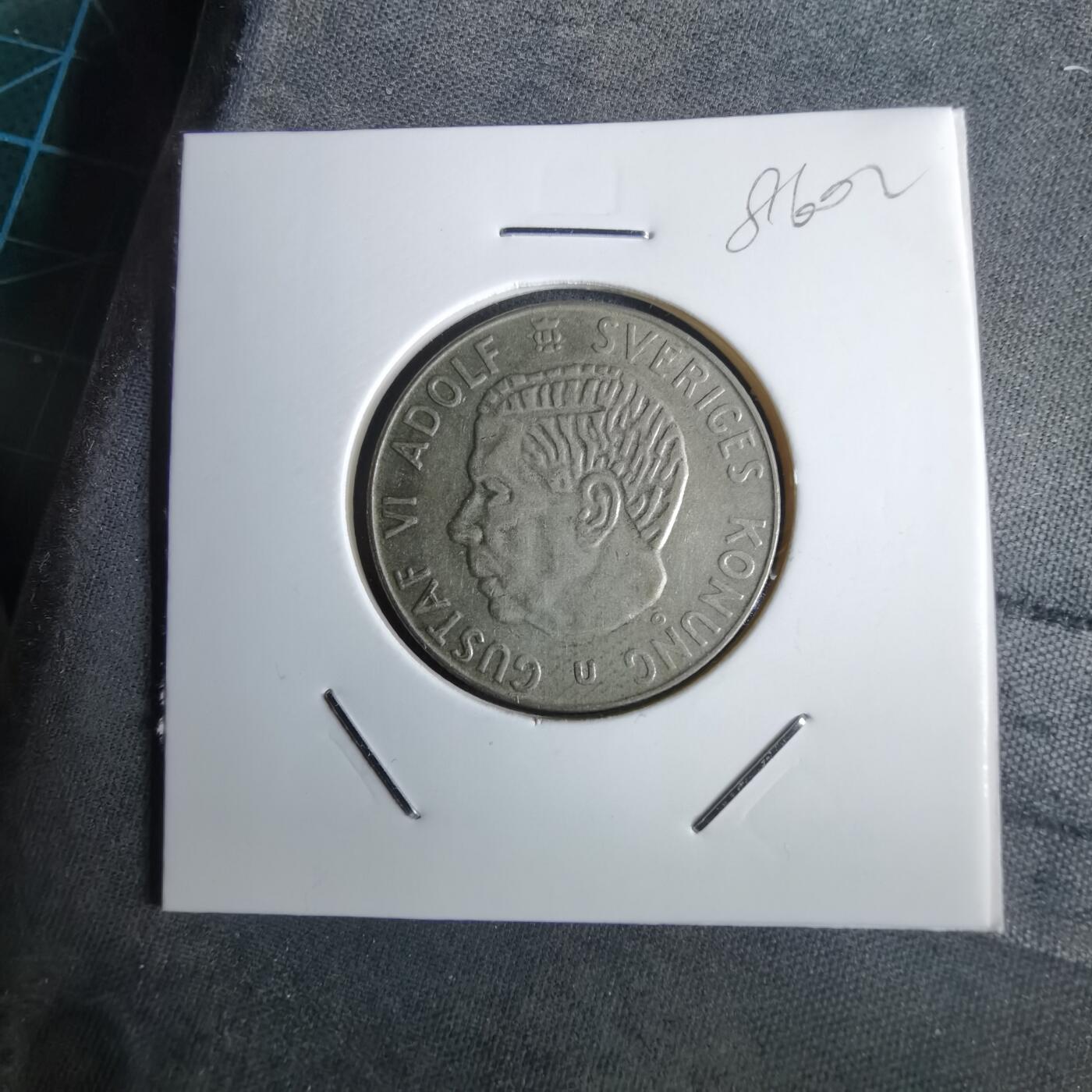 沼泽如烟--第985场 瑞典1963年1克朗