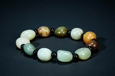 上海都达杂项专场二十一（全场包邮） - 天然和田玉籽料手串90-78