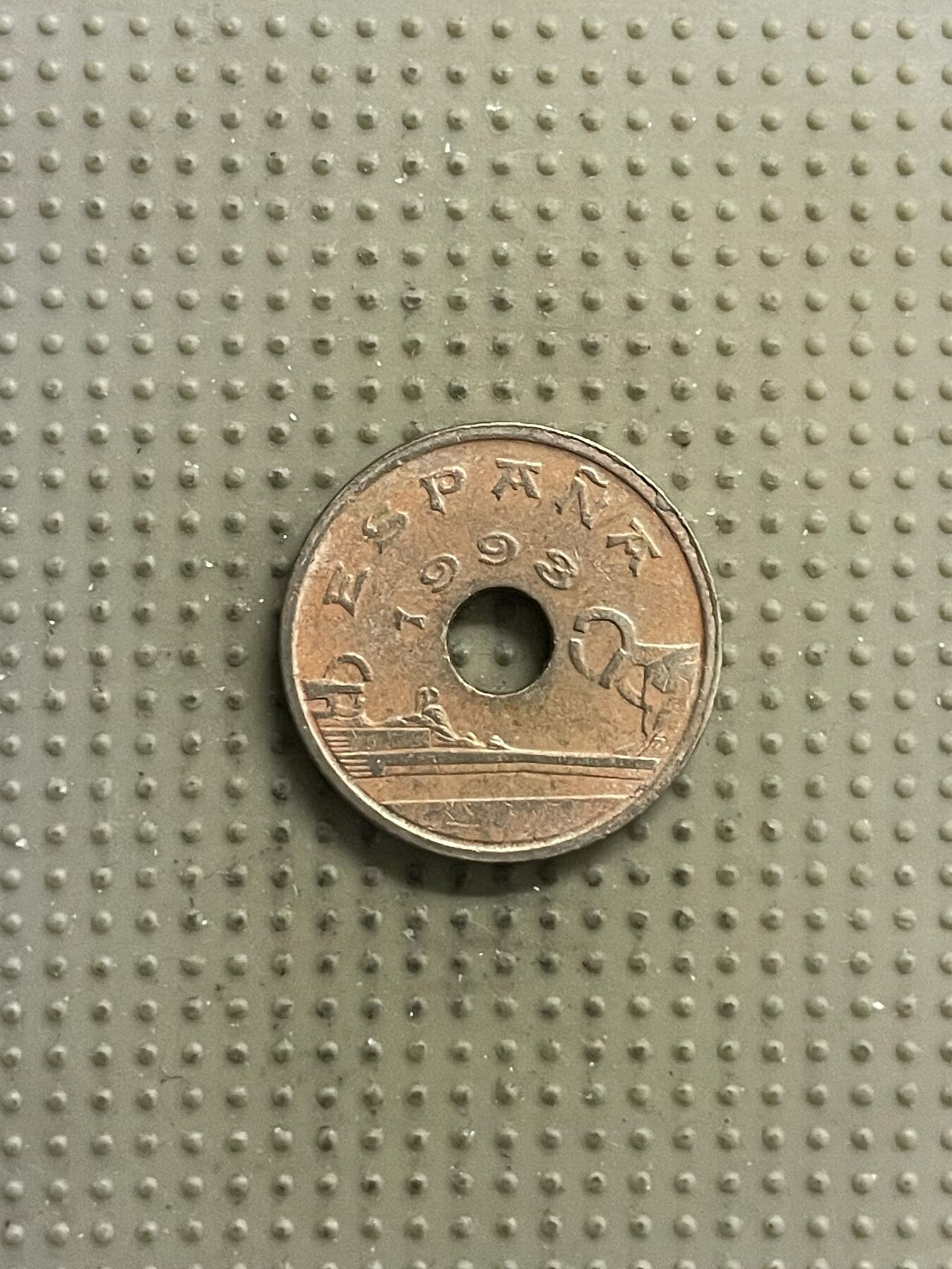 2026年第22场各国散币拍卖（总第172场） 西班牙1993年巴斯克25比赛塔纪念币