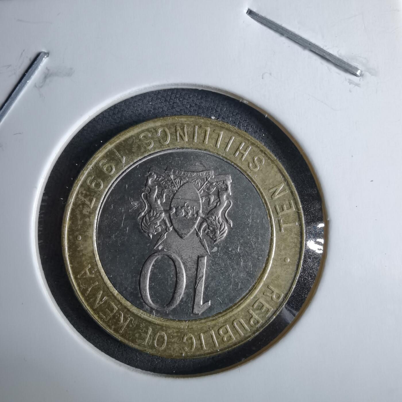 沼泽如烟--第985场 肯尼亚1997年10先令