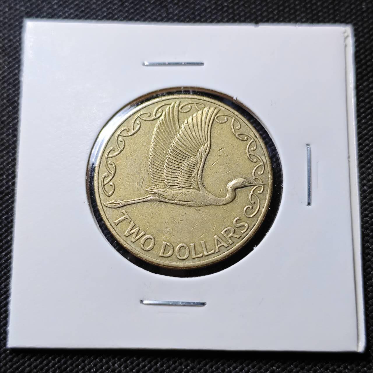 KK钱币收藏小铺  第393期  2月预留时间 周末发货  新西兰2元