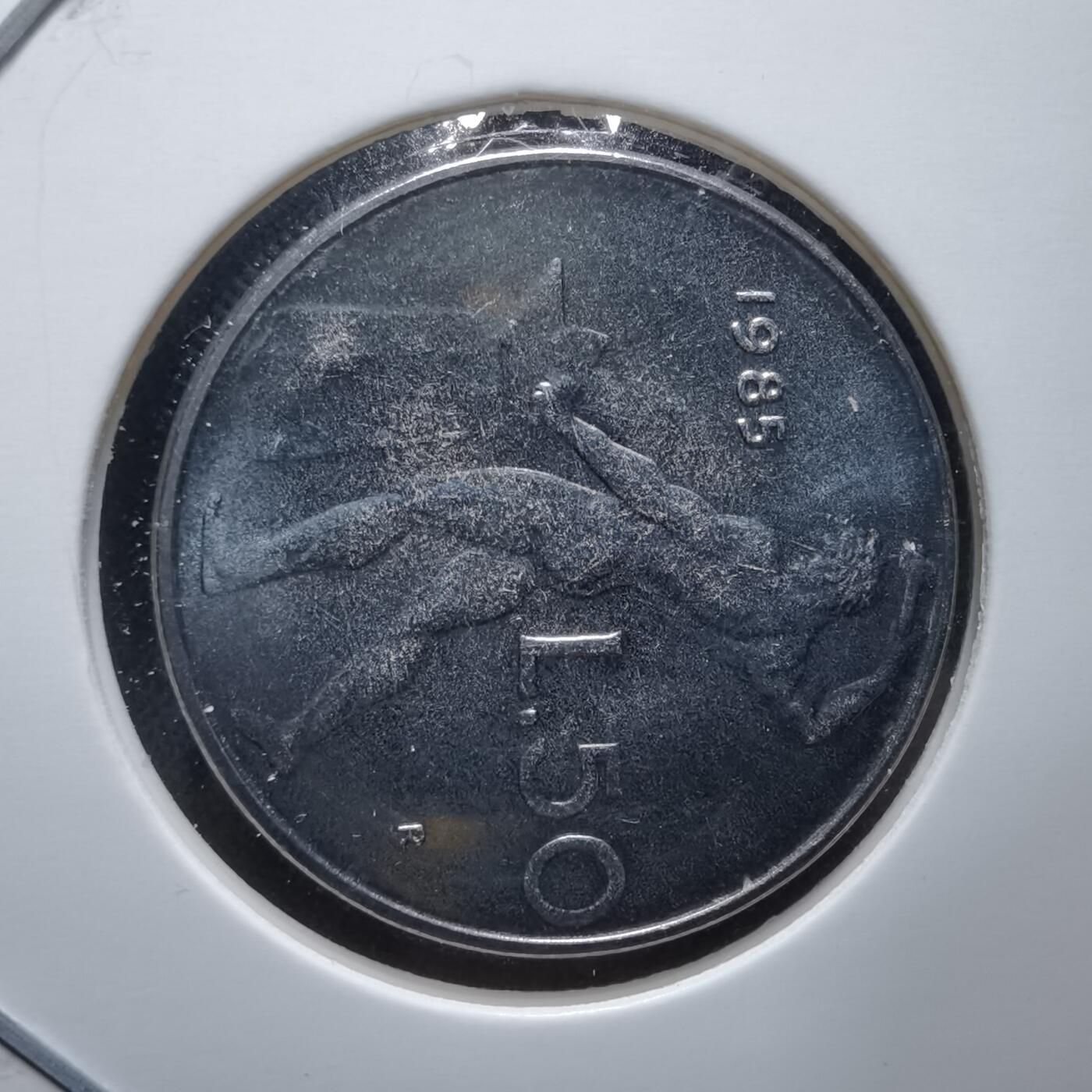 沼泽如烟--第985场 意大利1985年50里拉