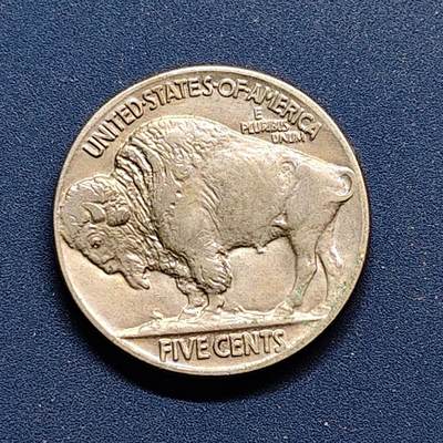 【全场包邮】纯粹捡漏拍500场-持续更新中 - 美国1937年野牛5分 UNC品相