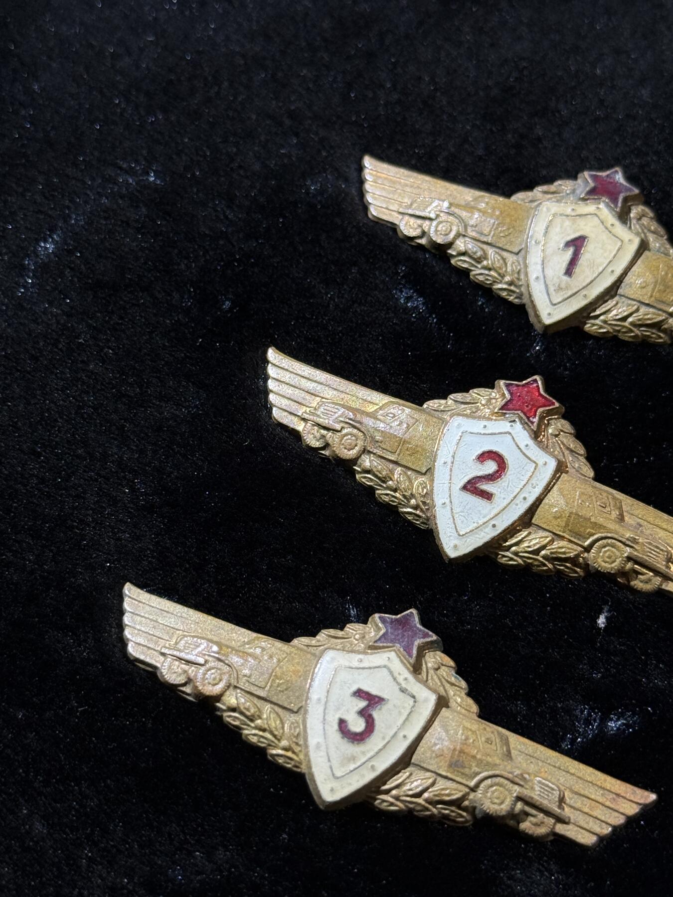 欢庆春节！戎马世界章牌大赏第111期春节大拍 匈人共1-3级汽车兵技能证章