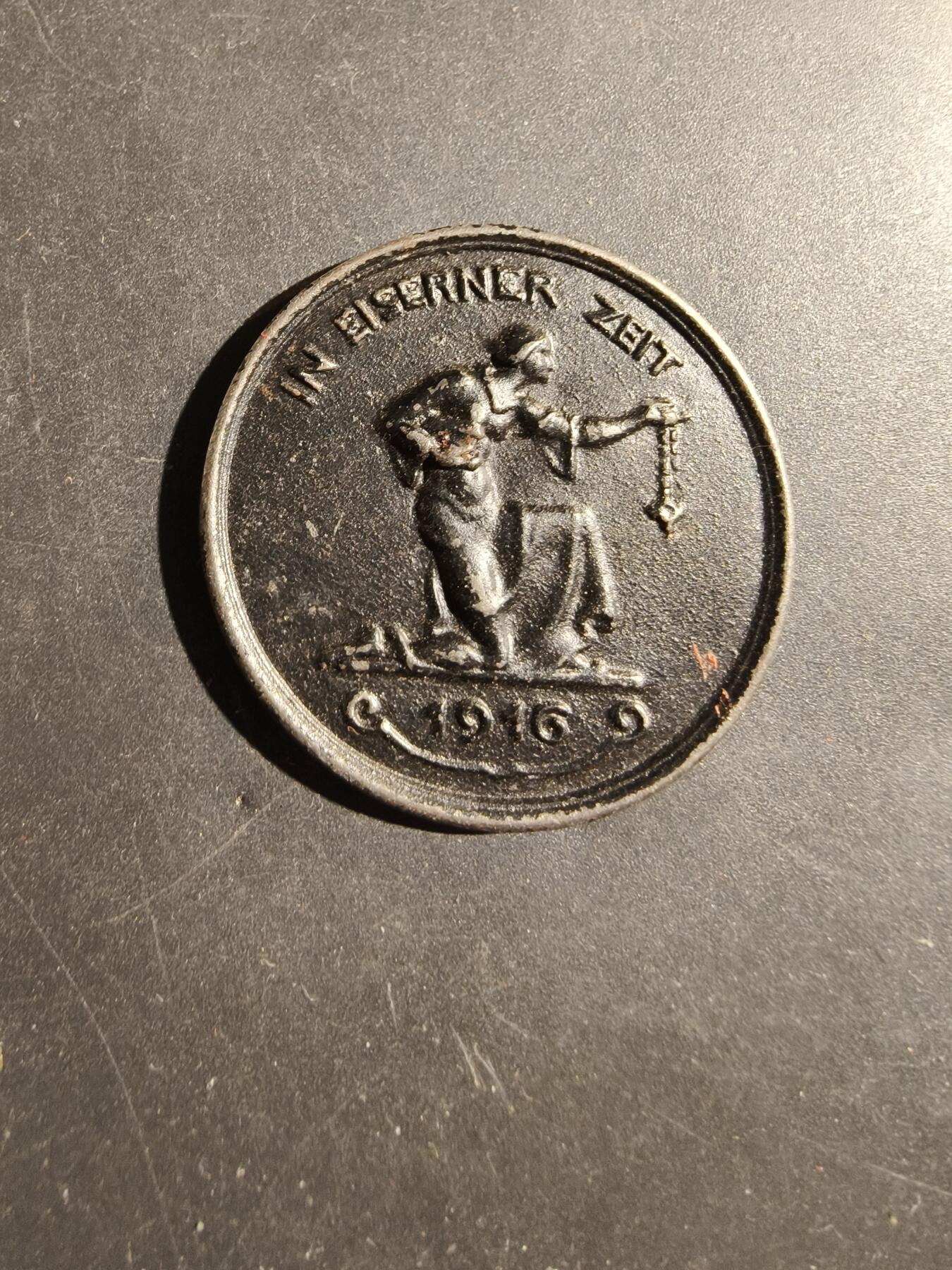 老王徽章第180期 德国一战捐金为铁纪念章