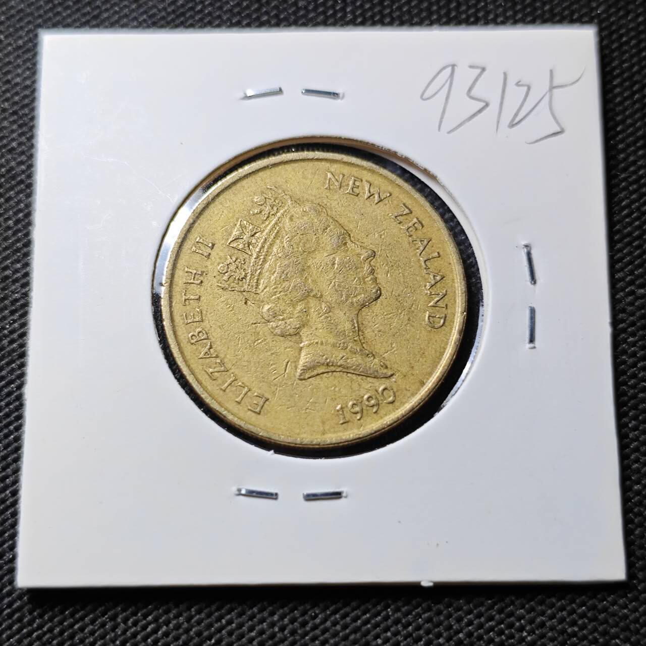 KK钱币收藏小铺  第393期  2月预留时间 周末发货  新西兰1元