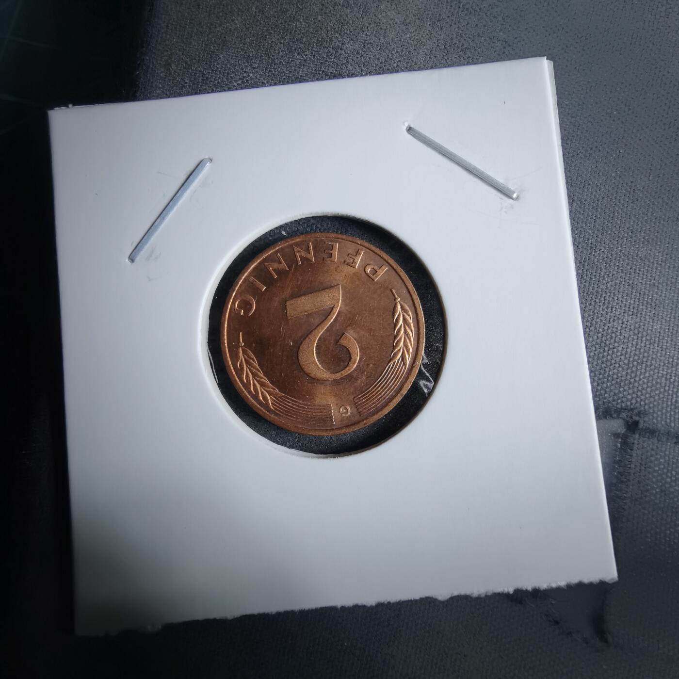 沼泽如烟--第985场 德国1996年2芬尼