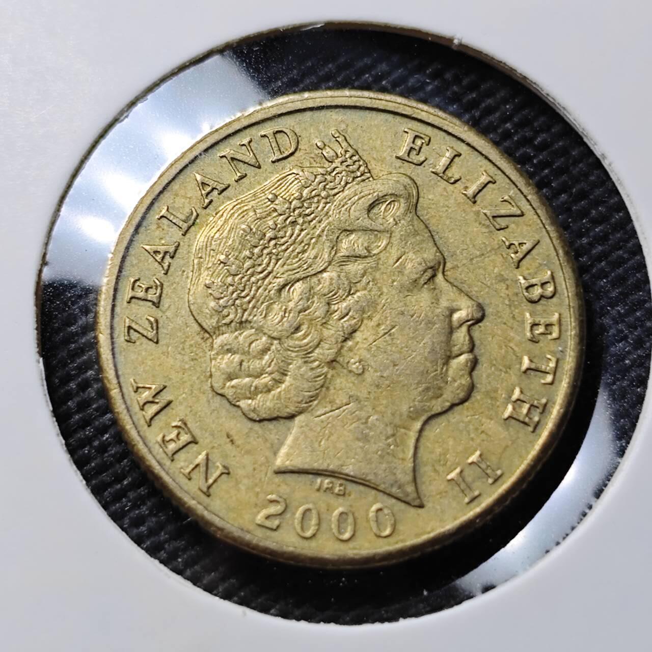 KK钱币收藏小铺  第393期  2月预留时间 周末发货  新西兰1元