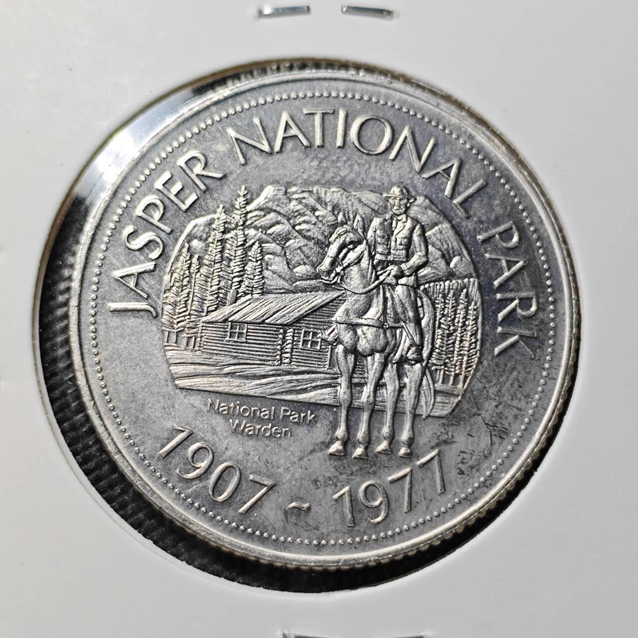 KK钱币收藏小铺  第393期  2月预留时间 周末发货  1977加拿大1元代币