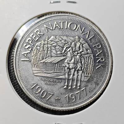 KK钱币收藏小铺  第393期  2月预留时间 周末发货 -  1977加拿大1元代币