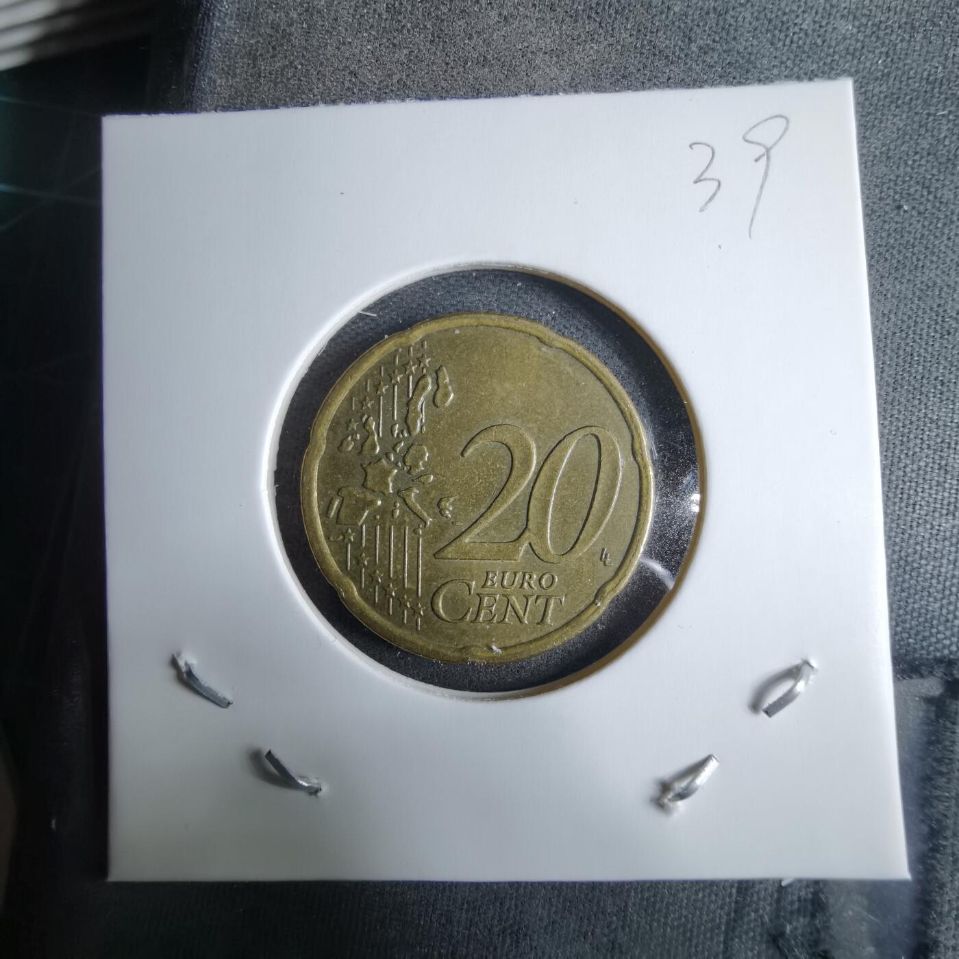 沼泽如烟--第985场 2002年20欧分