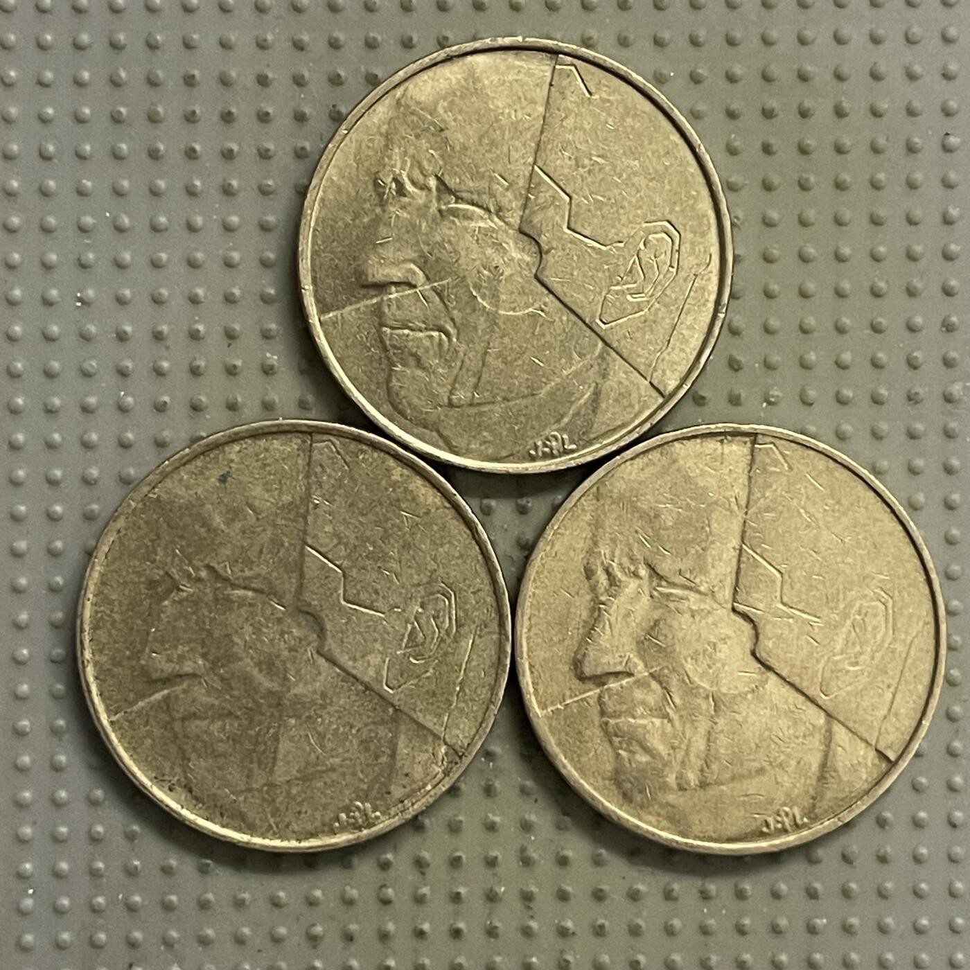 2026年第22场各国散币拍卖（总第172场） 比利时5法郎3枚