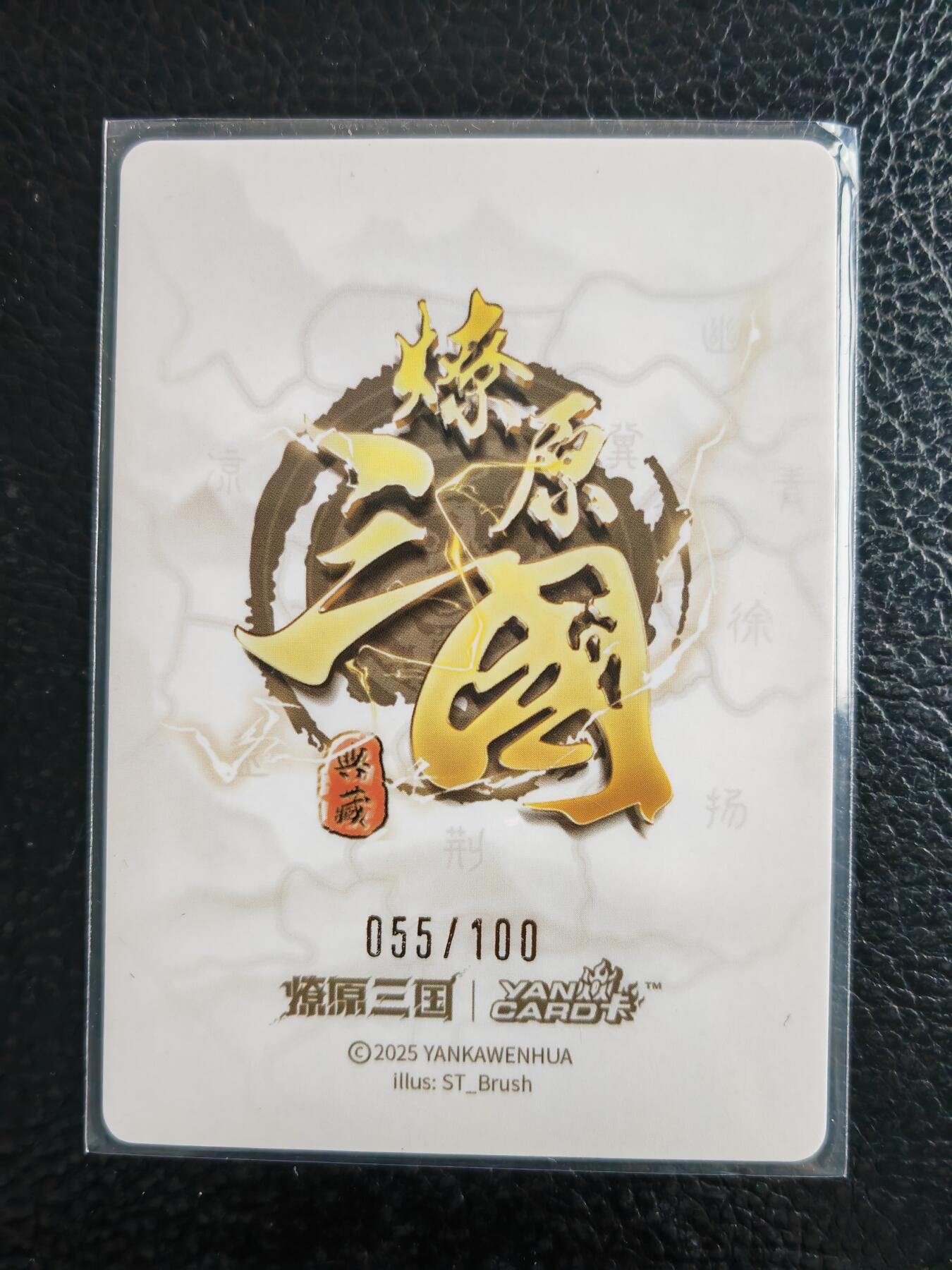 阳大大卡牌拍卖第98期（持续收拍品，周六晚上九点截拍，进群福利早知道） 【裸卡】焱卡文化 燎原三国 龙骧虎跃 刷子 大乔 光腿版 限编055/100