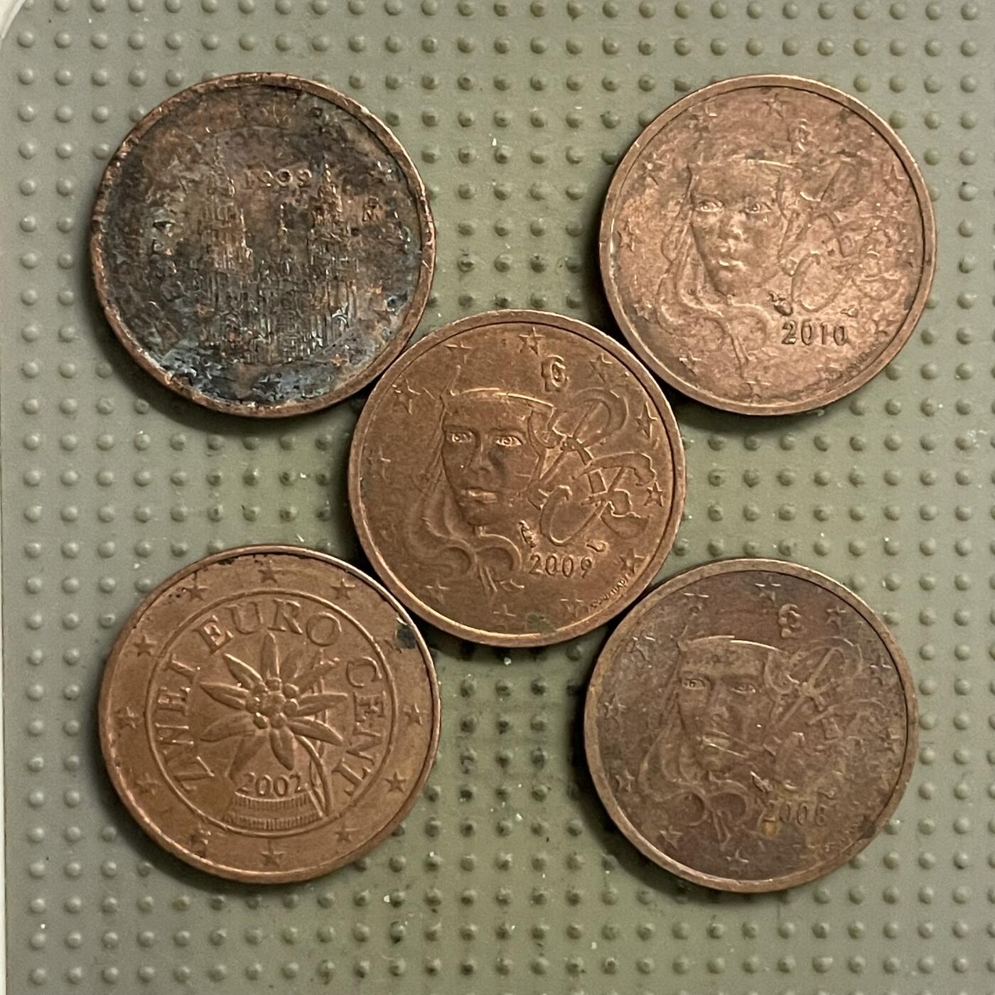 2026年第22场各国散币拍卖（总第172场） 2欧分5枚