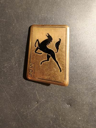 老王徽章第180期 - 法国陆军第5装甲师证章