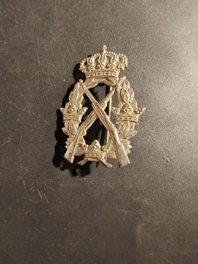 老王徽章第180期 - 瑞典陆军银级射击证章