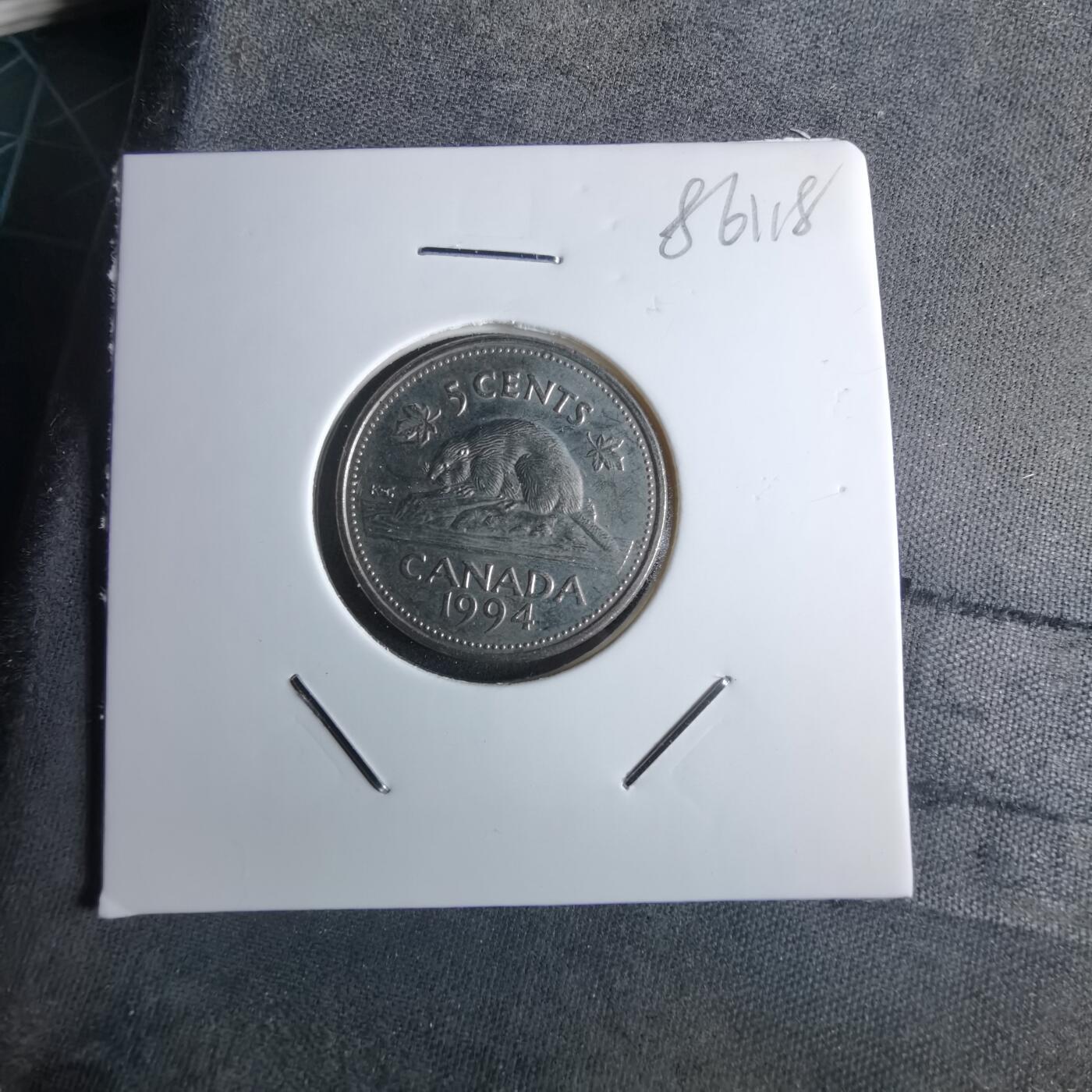 沼泽如烟--第985场 加拿大1994年五分