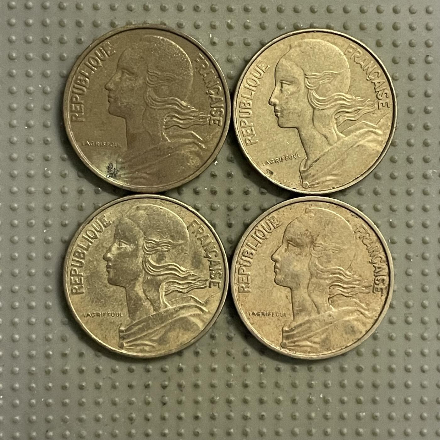 2026年第22场各国散币拍卖（总第172场） 法国10生丁4枚