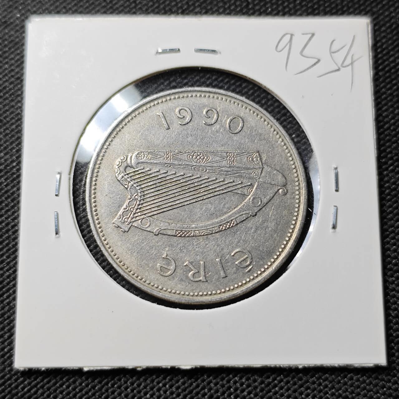 KK钱币收藏小铺  第393期  2月预留时间 周末发货  爱尔兰1镑