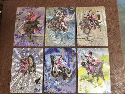 阳大大卡牌拍卖第98期（持续收拍品，周六晚上九点截拍，进群福利早知道） - 第四波：卡德曼 忠义水浒 谷粒三娘 6张 分别是28、66、70、94、14、15号三娘