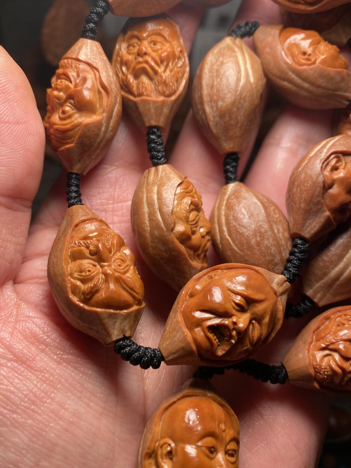 核舟记发源地苏州舟山核雕年末放漏