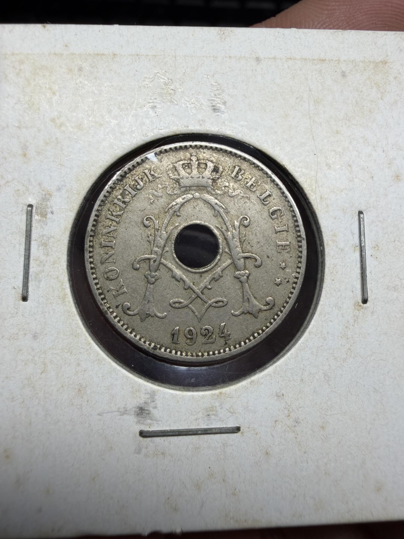 2025年集古藏今外币拍卖第二期-第4场—（总第304拍），可以寄存60天，满160元包邮。 1924年比利时10分